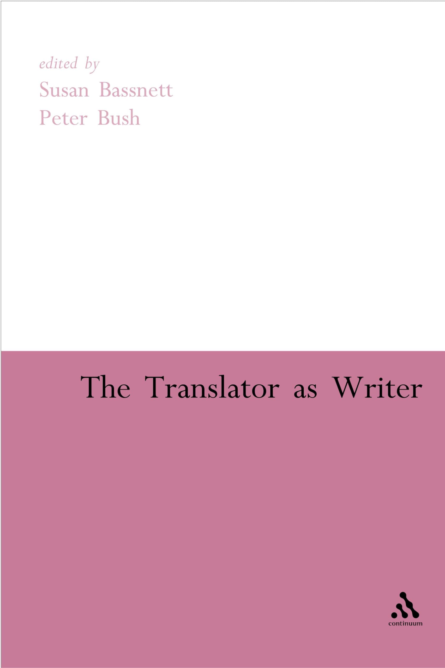 The Translator as Writer Social Sciences