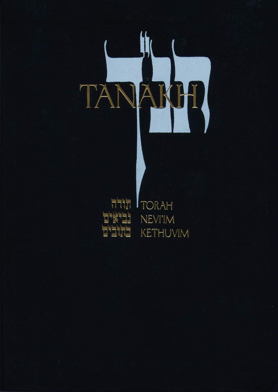 Tanakh: A New Translation of the Holy Scriptures According to the Traditional Hebrew Text/ Black Leatherette Religion & Esotericism