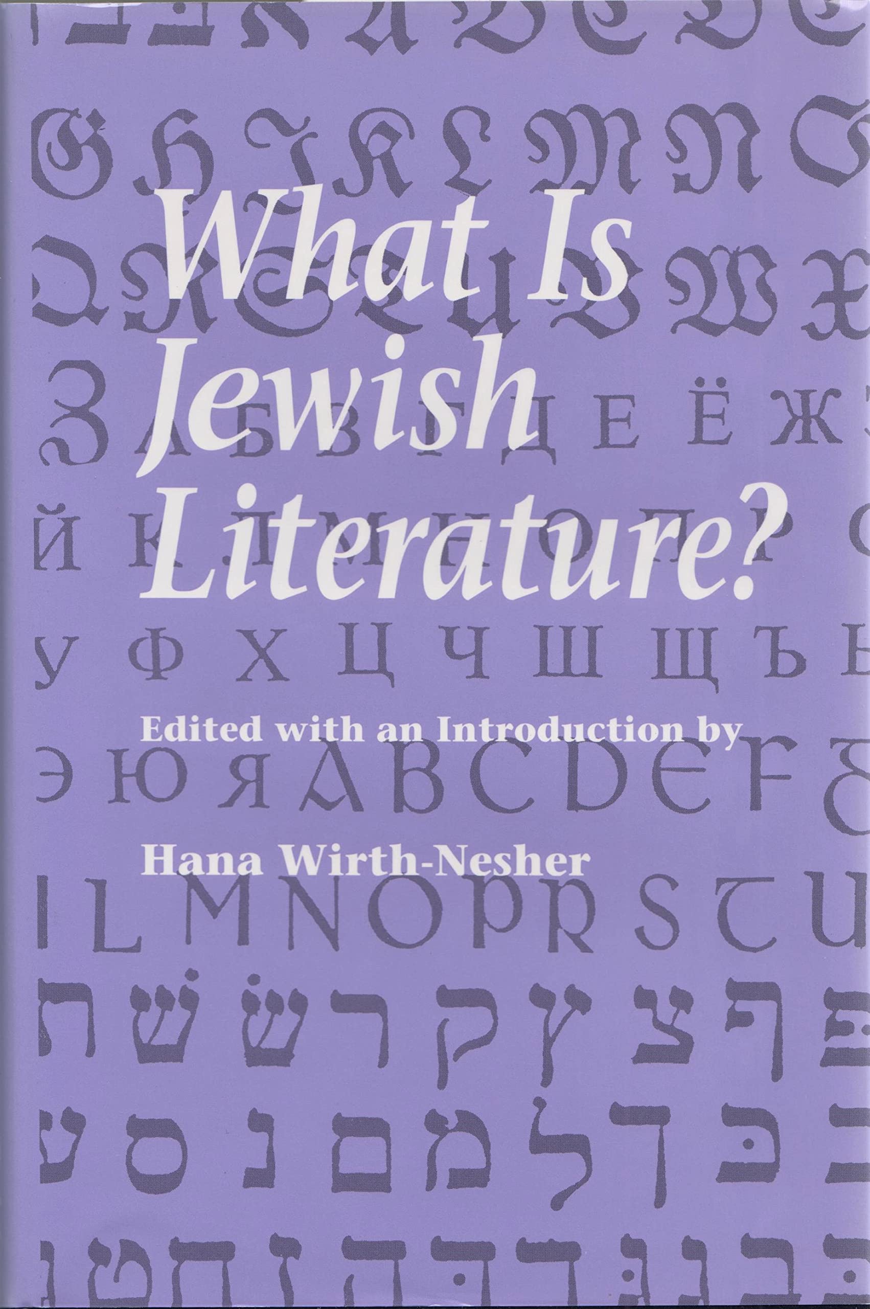 What Is Jewish Literature? Religion & Esotericism