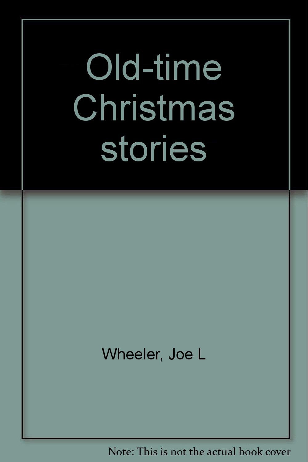 Old-time Christmas stories Books