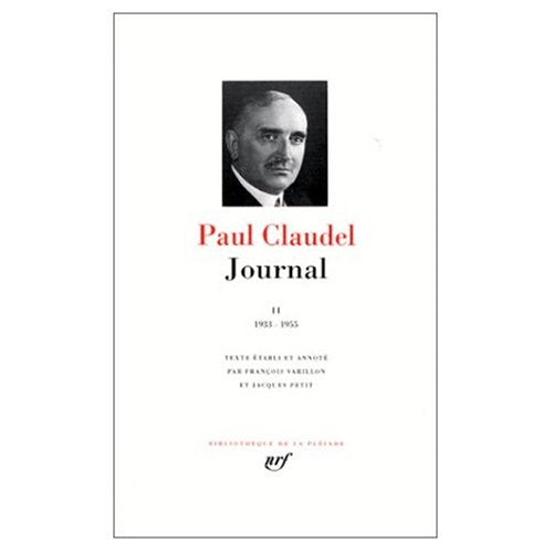 Journal 1933-1955 (Bibliotheque de la Pleiade) Vol. 2 Books