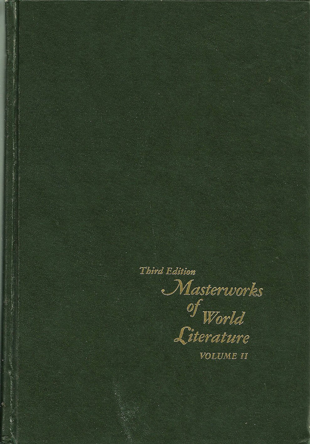 Masterworks of World Literature: Shakespeare to Sartre Books