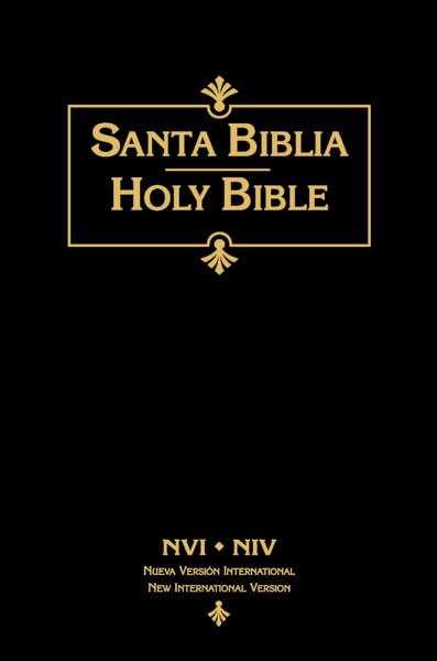 Santa Biblia/Holy Bible: Nvi/Niv, Black book