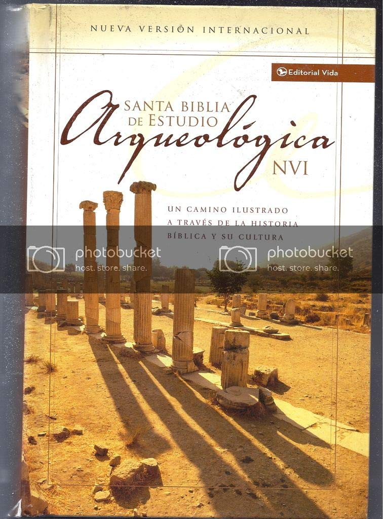 Santa Biblia de estudio arqueológica NVI book