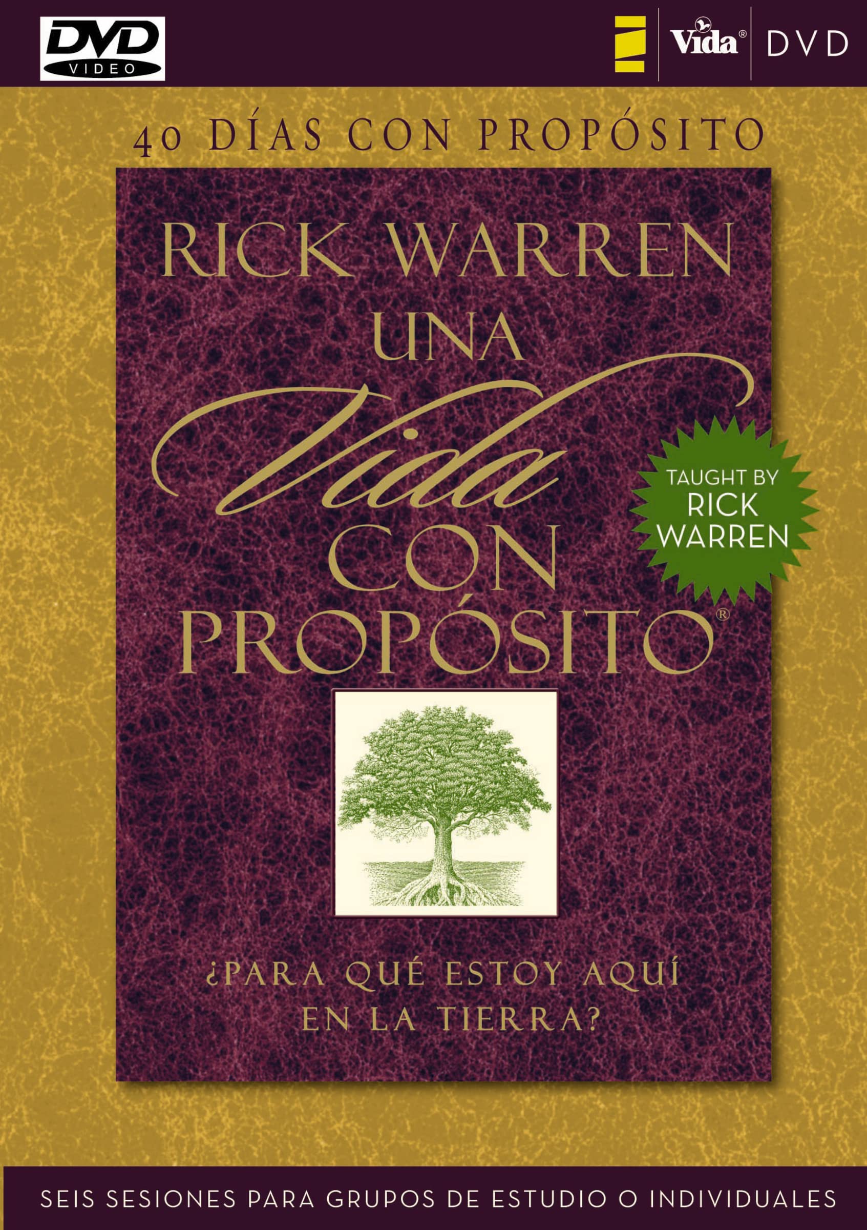 40 dias con proposito / 40 Days of Purpose: Estudio De Seis Semanas Individual O En Grupos Movies