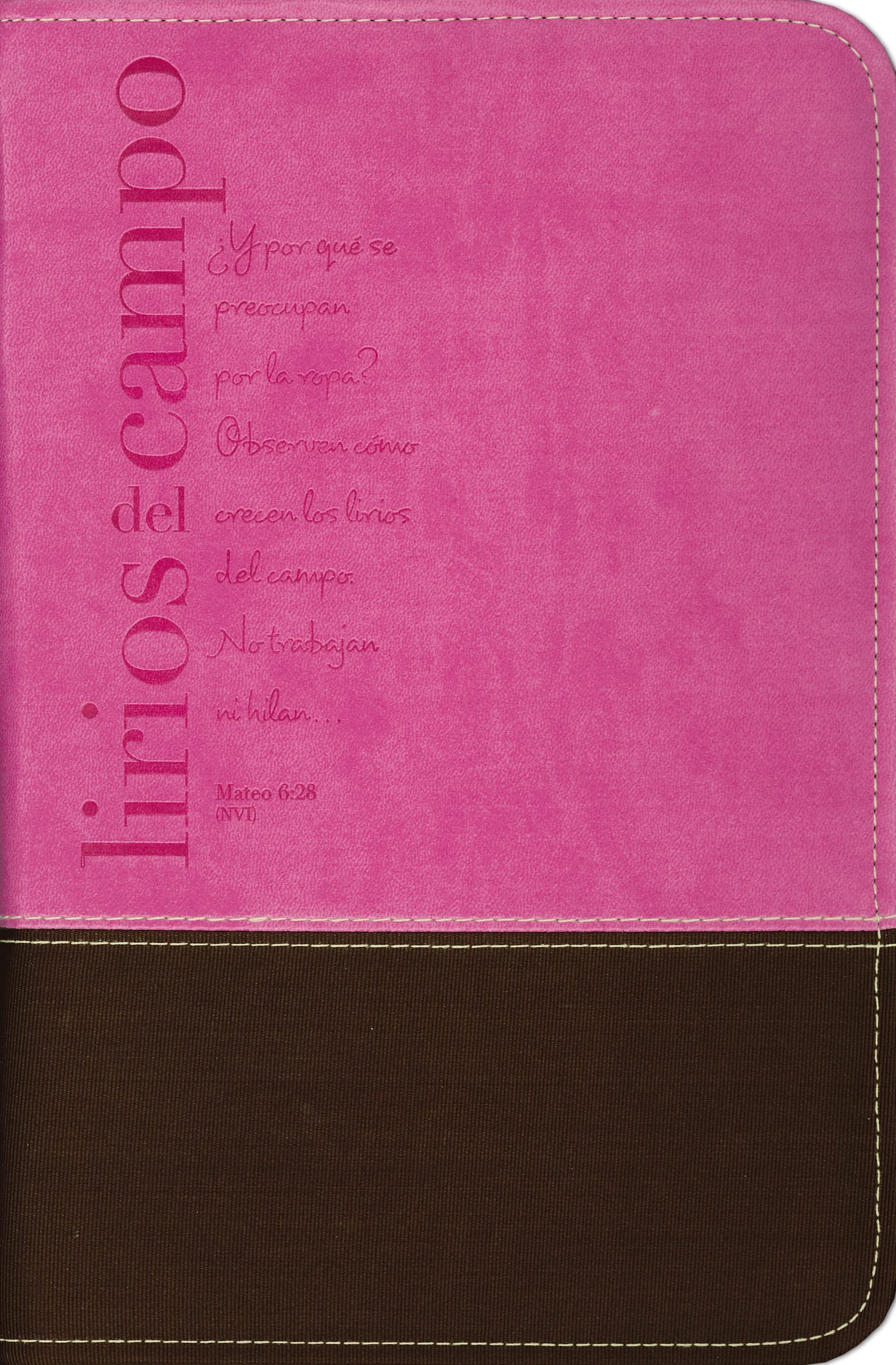 Lirios del campo - Forro rosa, grande Religion & Esotericism