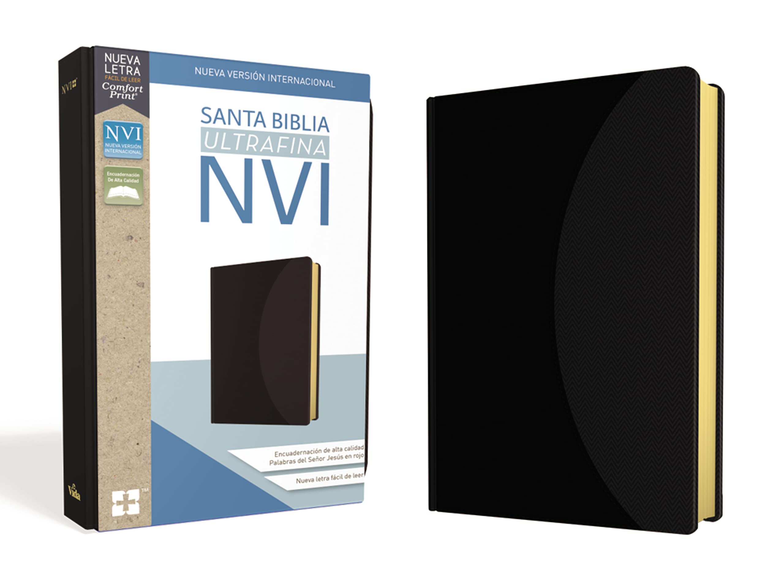 Santa Biblia NVI, Ultrafina, Negra: Nueva Version Internacional, Ultrafina, Negro Leatherfsoft / New International Version, Black Leathersoft, Ultrafine Film, Art & Culture