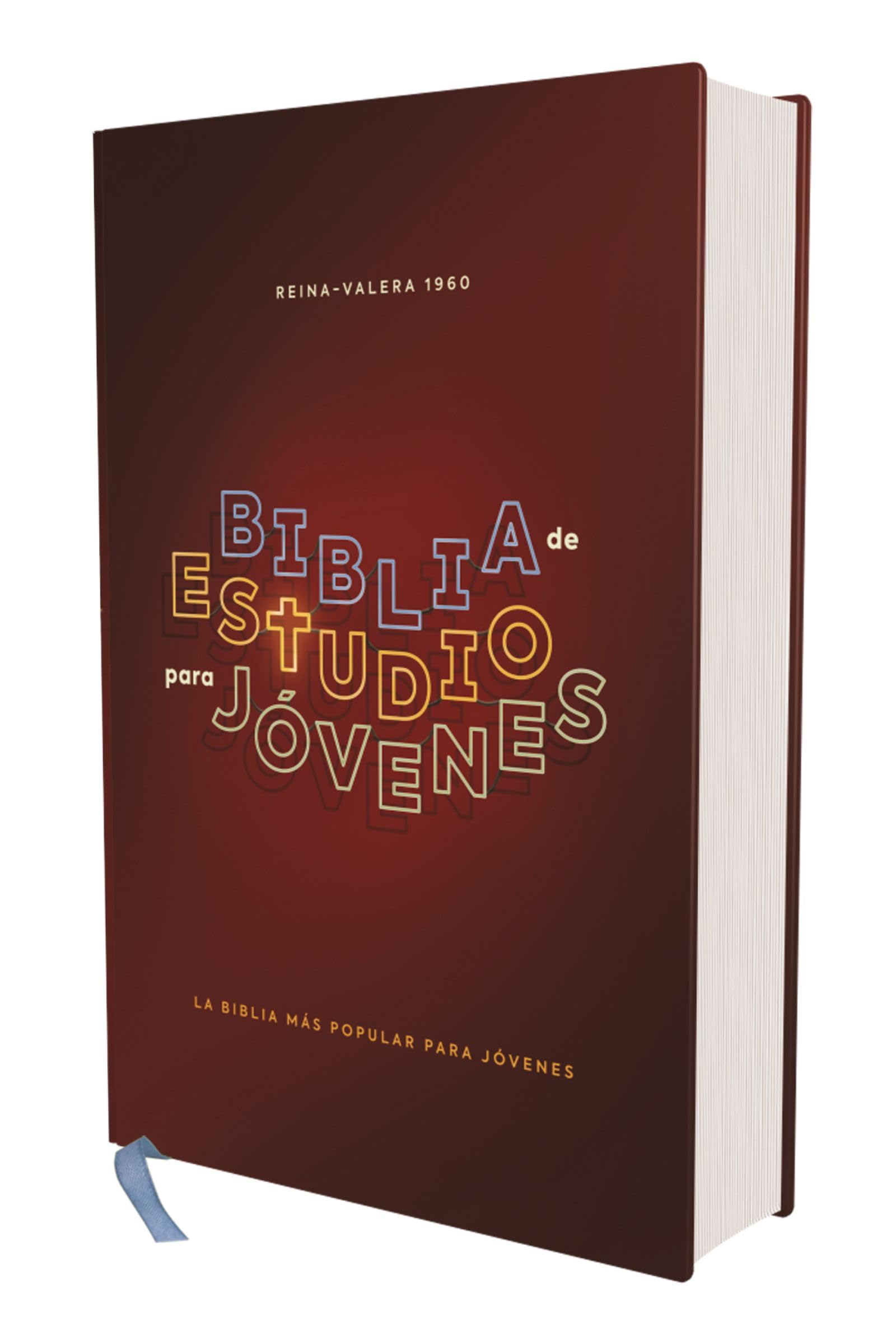RVR60, Biblia de Estudio para Jóvenes Adolescentes, Tapa dura, Palabras de Jesús en Rojo, Comfort Print: Reina-Valera 1960, Estudio para jóvenes, roja, Comfort Print Religion & Esotericism