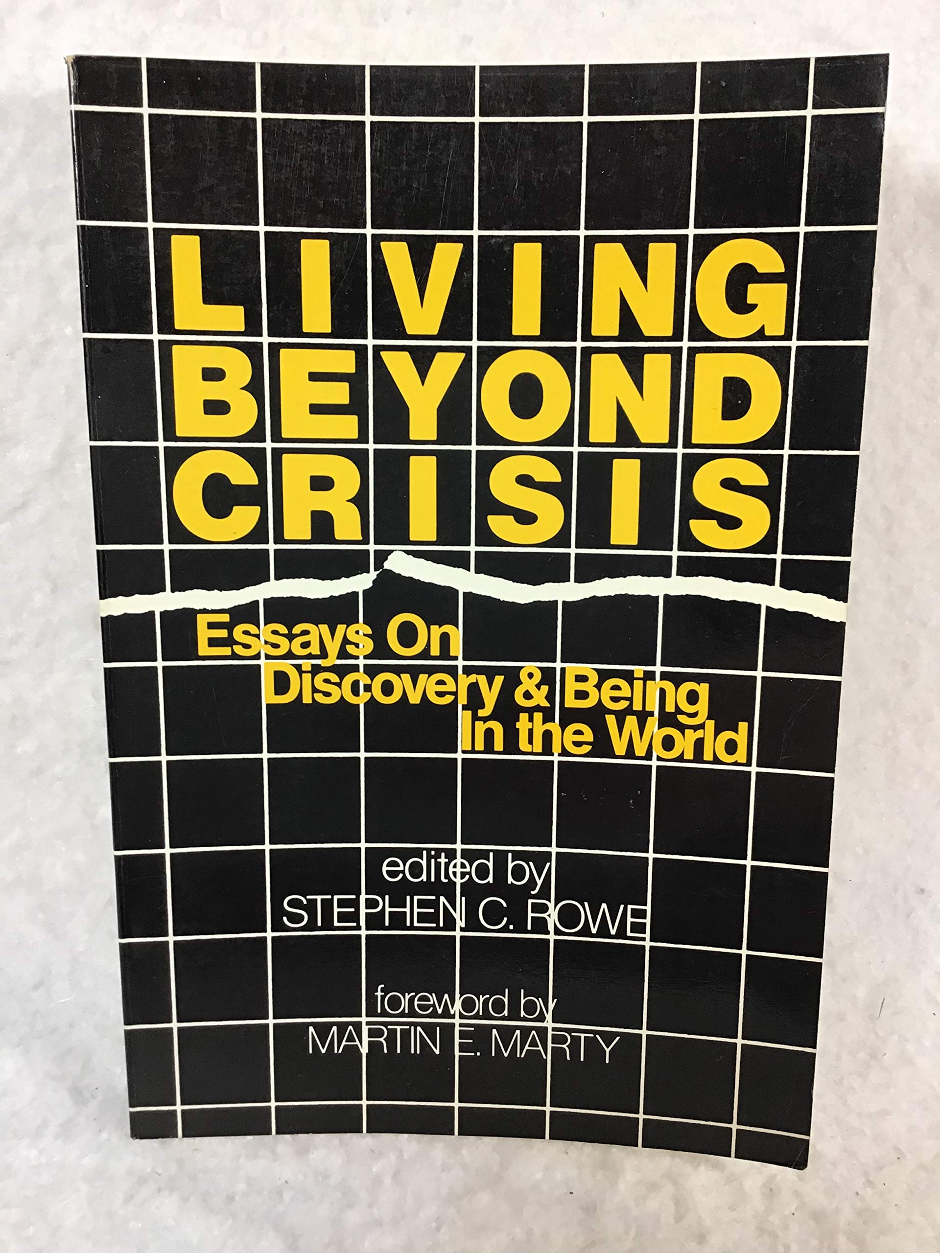 Living beyond crisis: Essays on discovery and being in the world Books