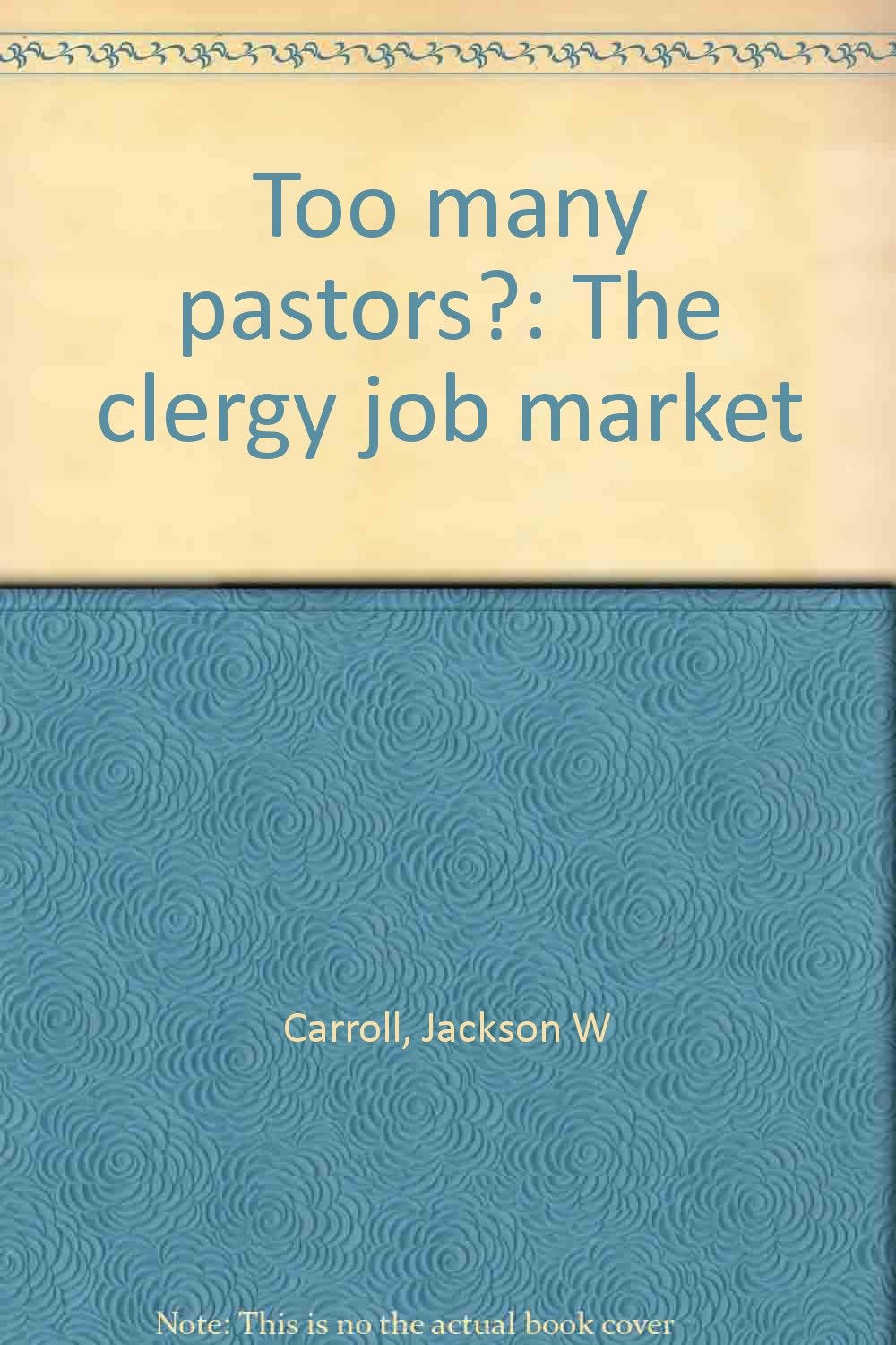 Too many pastors?: The clergy job market Books