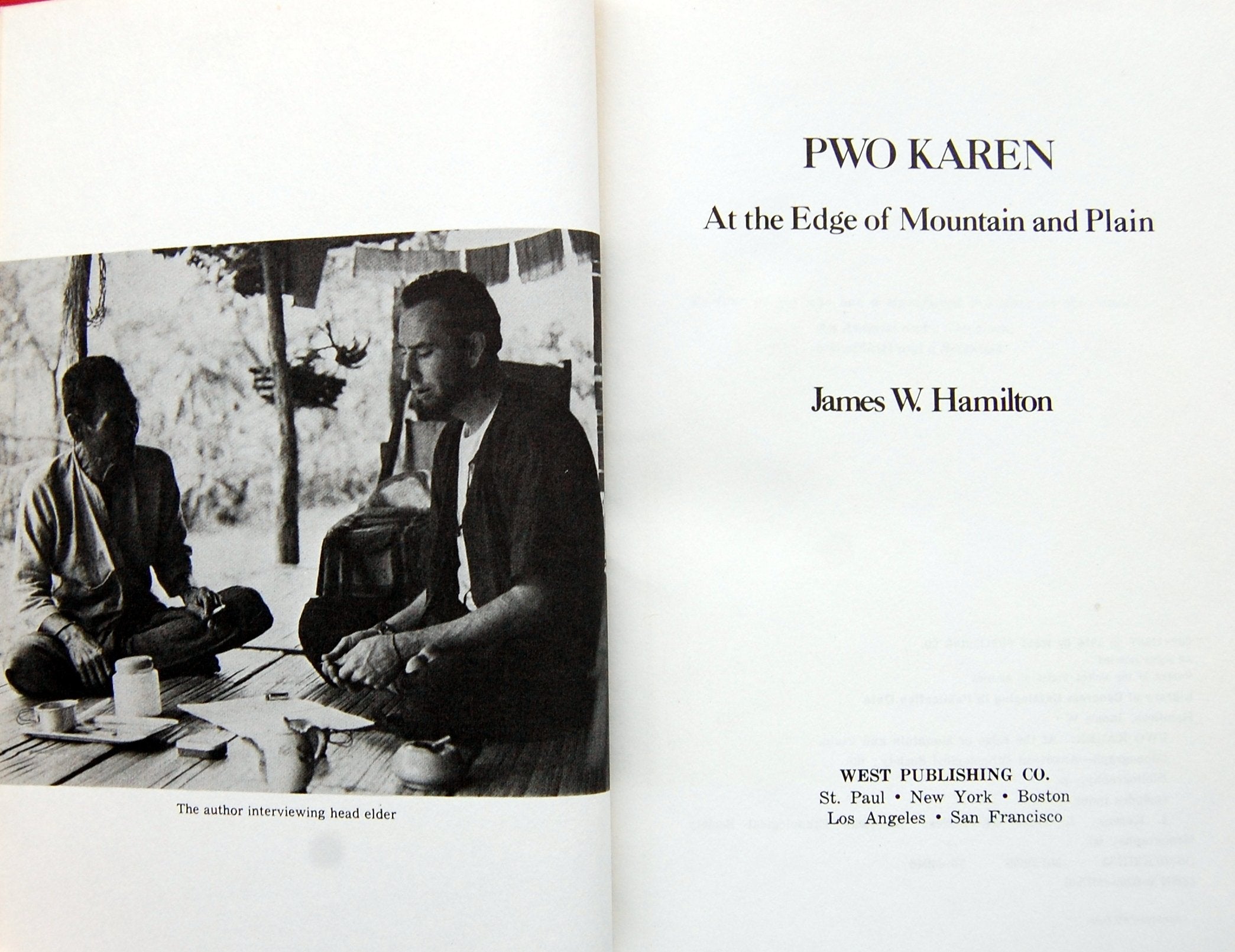 Pwo Karen: At the Edge of Mountain and Plain (American Ethnological Society Monographs) Books