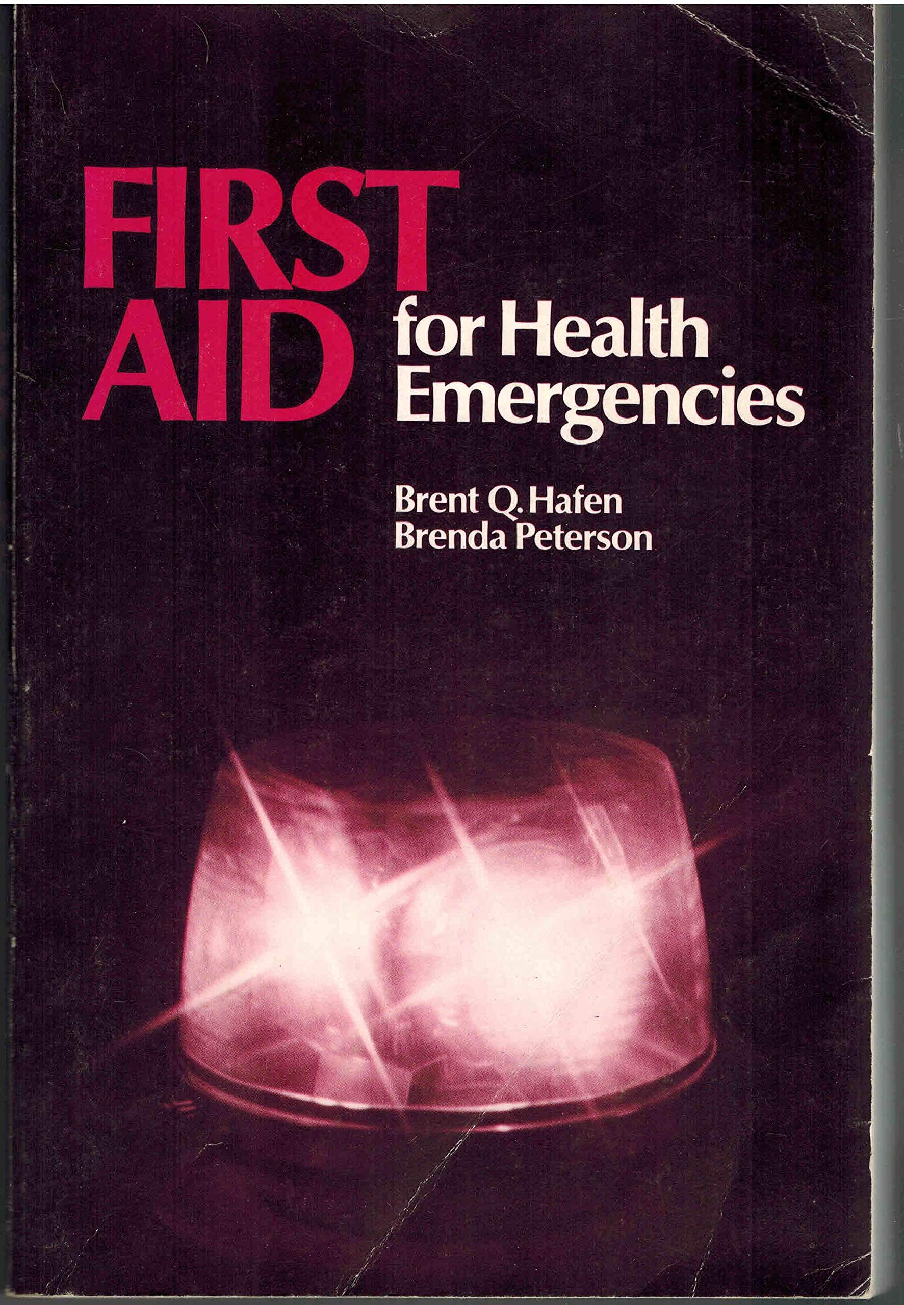 First Aid for Health Emergencies Books