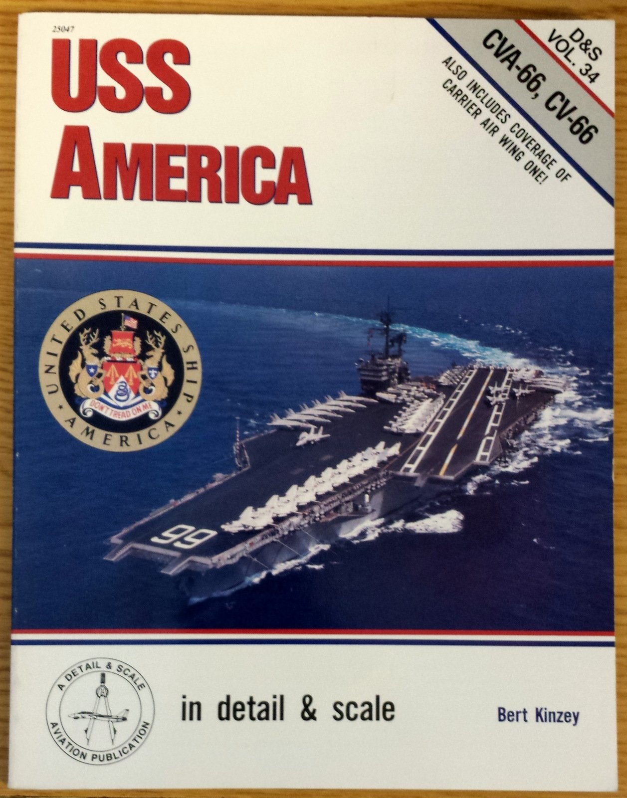Uss America in Detail and Scale: Cva-66, Cv-66 (034) Business & Technology