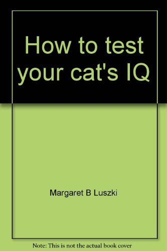 How to test your cat's IQ Books