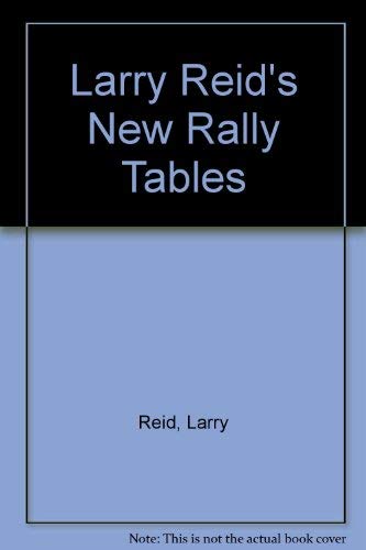 Larry Reid's New Rally Tables Books