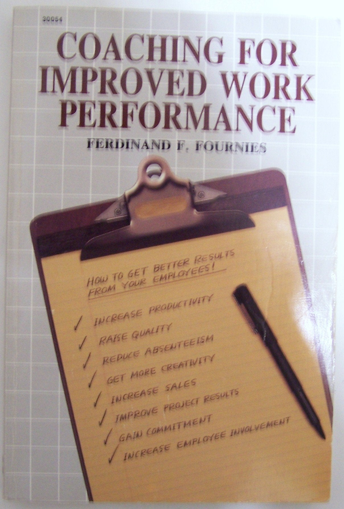 Fournies: Coaching For ∗improved∗ Work Performance (pr Only) book