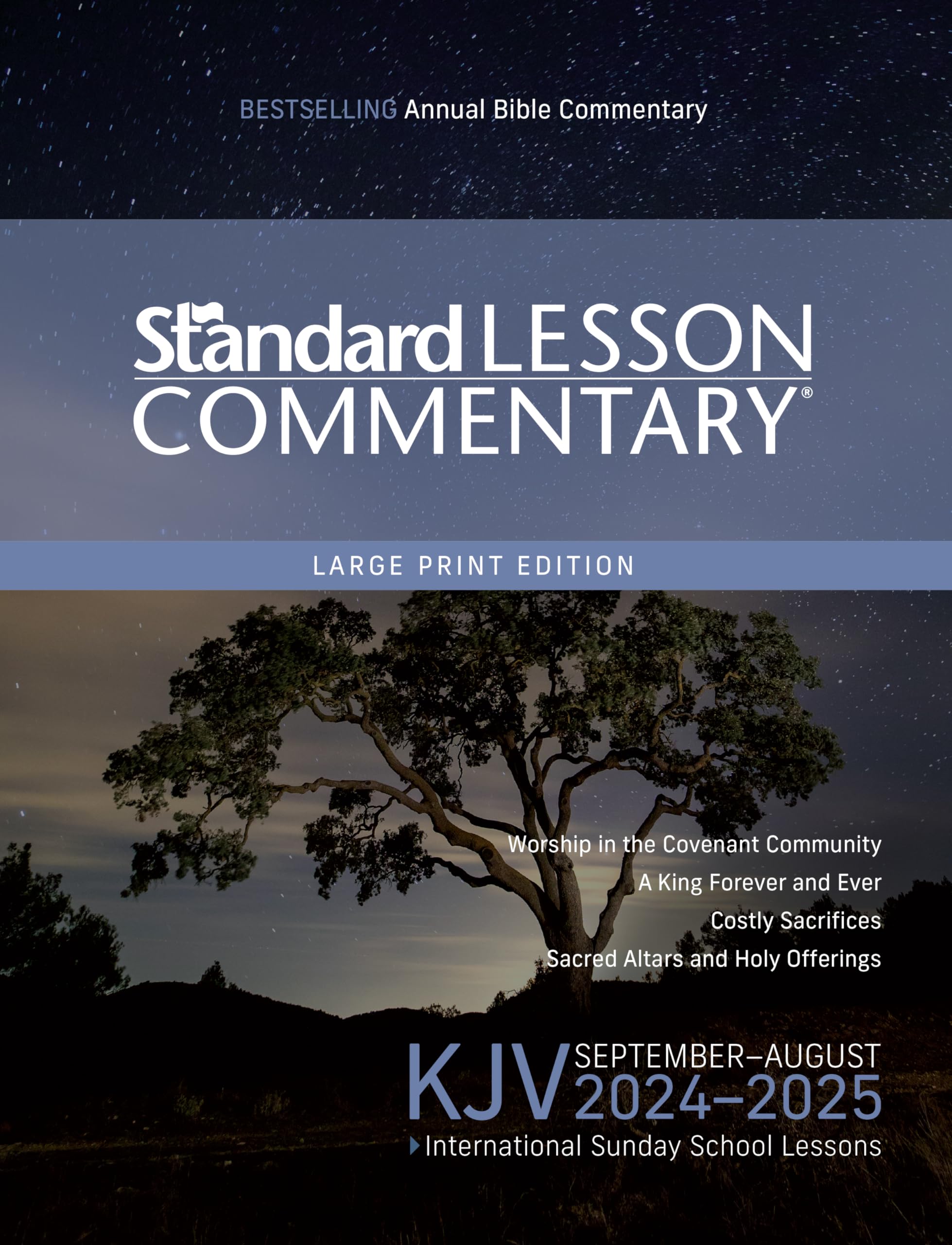 KJV Standard Lesson Commentary® Large Print Edition 2024-2025 Books