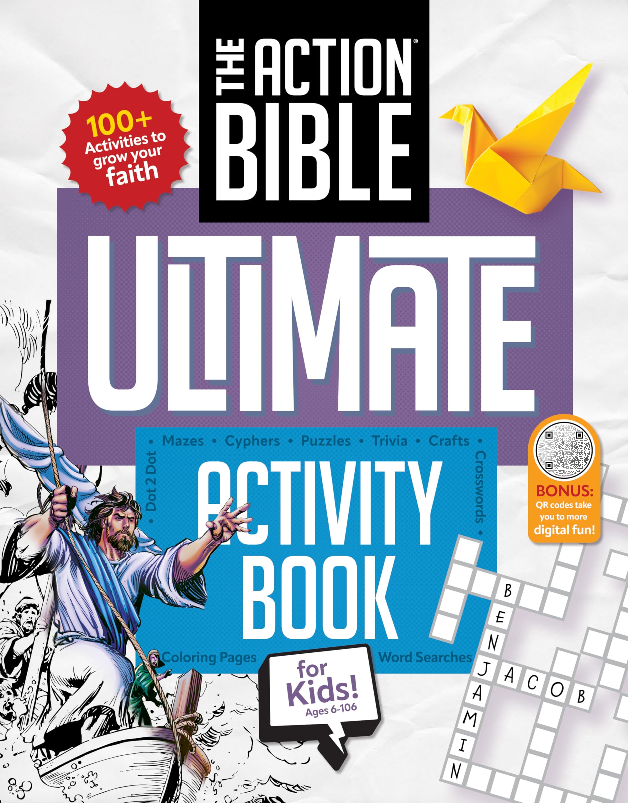 The Action Bible Ultimate Activity Book for Kids: 100+ Activities to Grow Your Faith Non-fiction