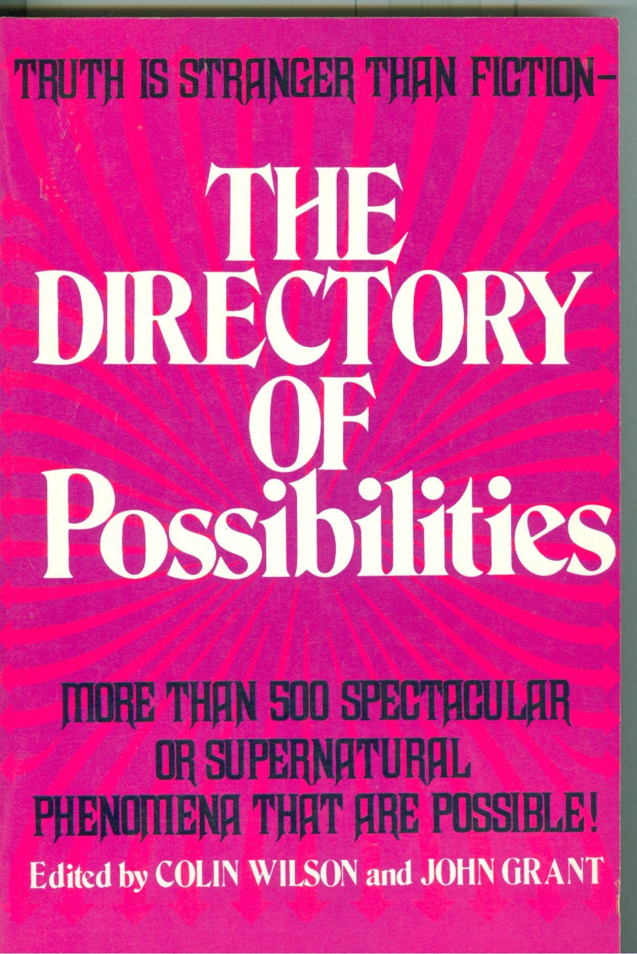 THE DIRECTORY OF POSSIBILITIES Books