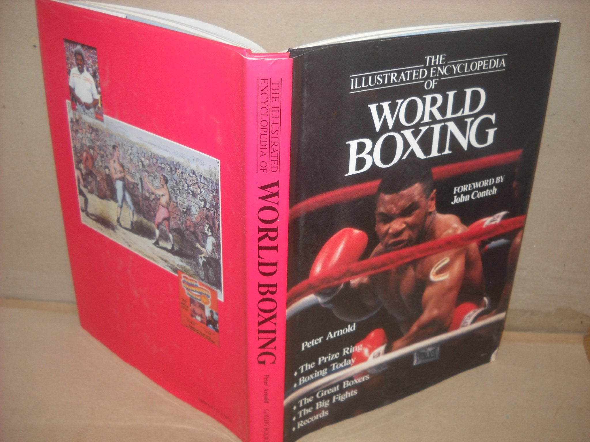 THE ILLUSTRATED ENCYCLOPEDIA OF WORLD BOXING. Books