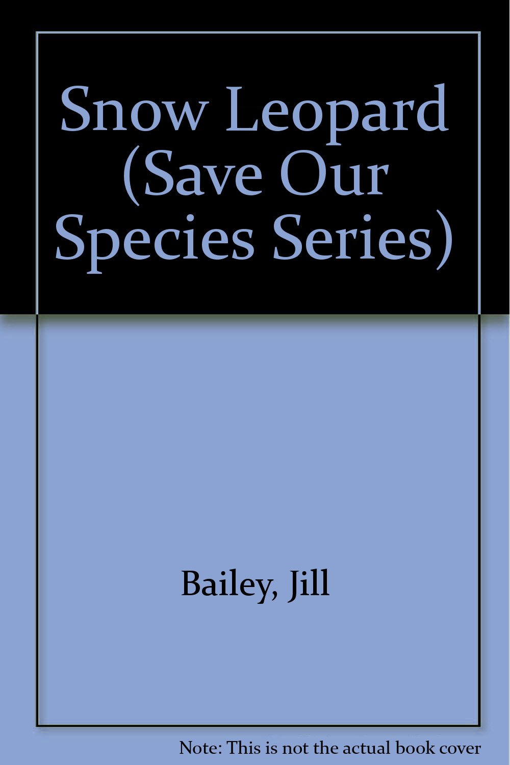 Product Image: Snow Leopard (Save Our Species Series)