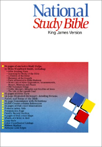 National Study Bible: KJV Black Imitation Leather/Style 3700Rl Religion & Esotericism