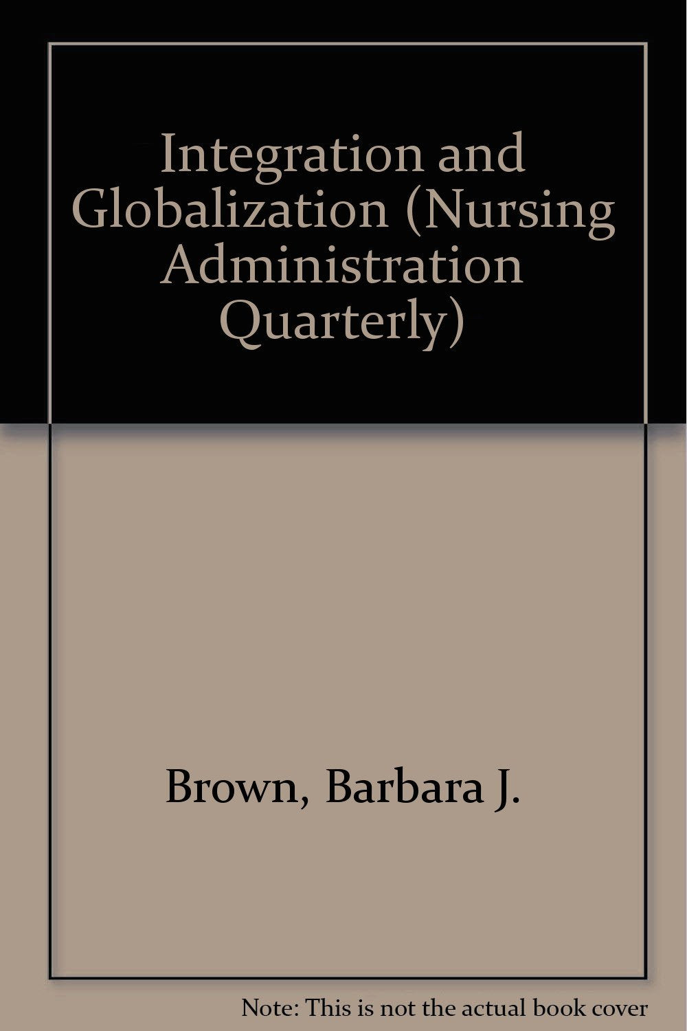Research, Education, and Public Policy (Nursing Administration Quarterly Series) Medicine