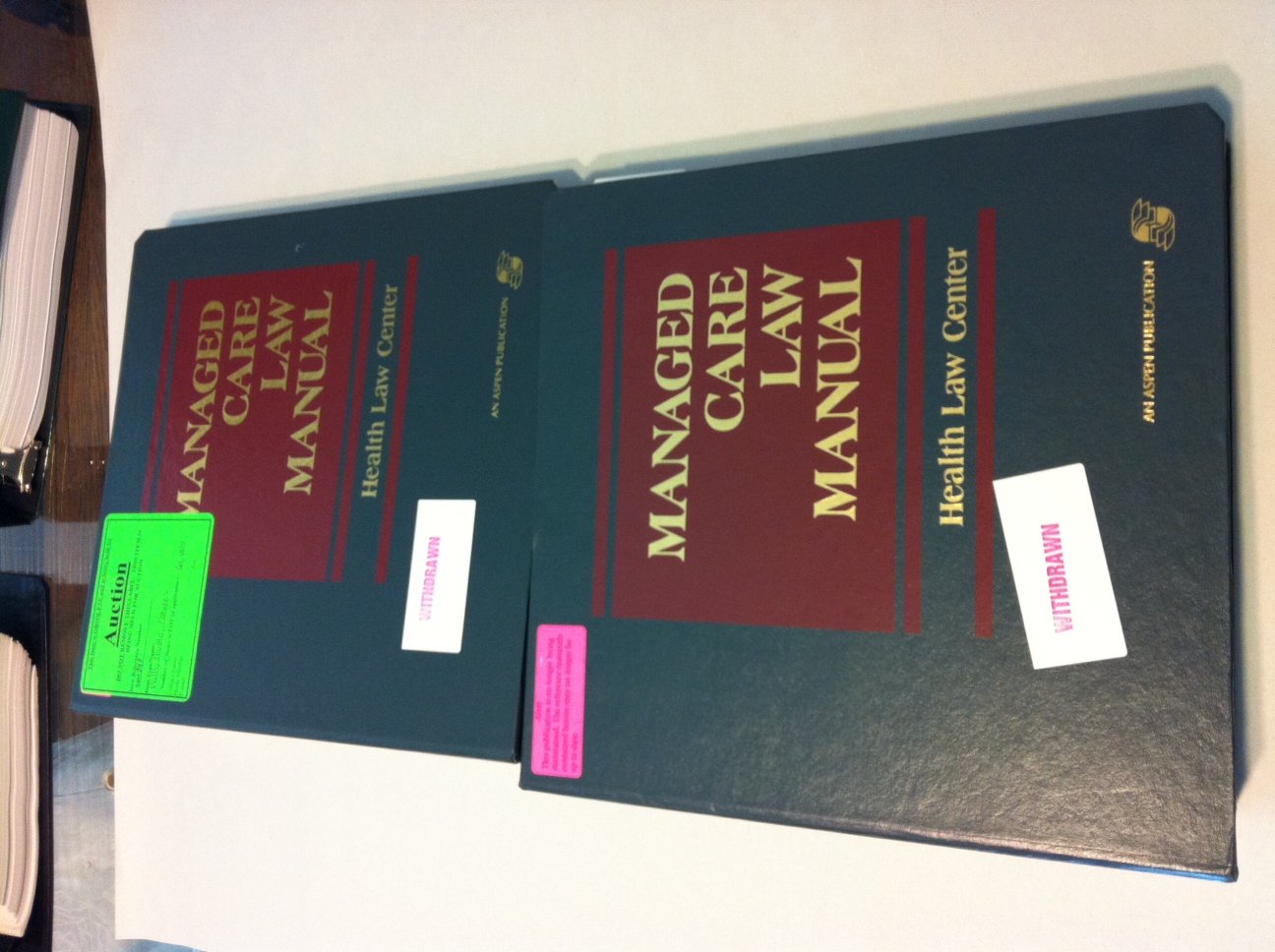 Managed Care Law Manual Medicine