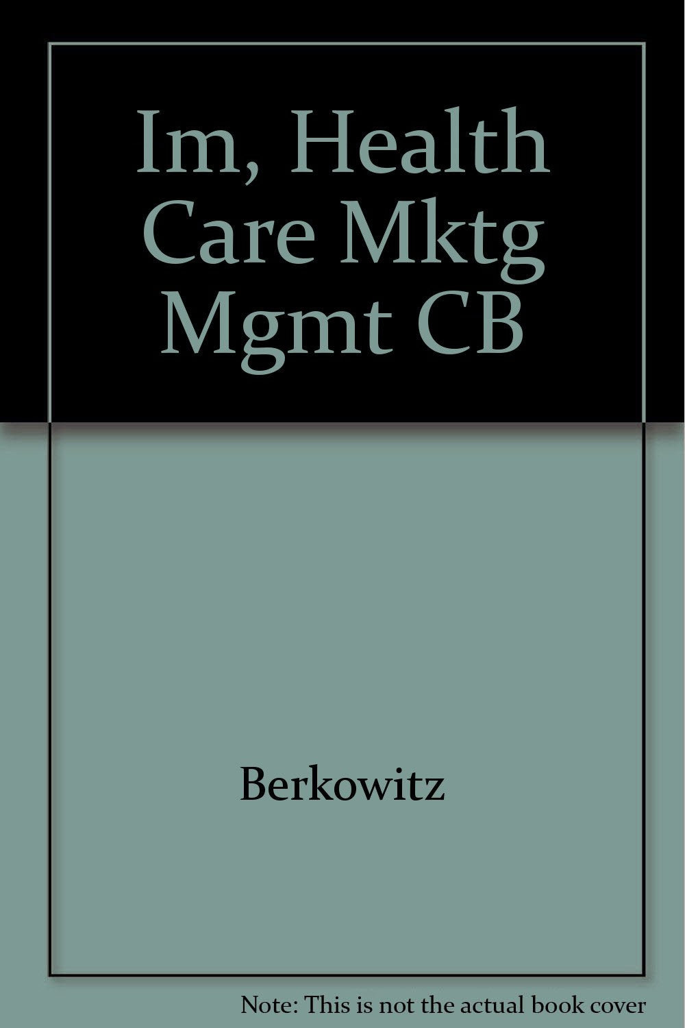IM- ESSEN HEALTH CARE MARKET INSTRUCTOR'S MANUAL: .: . Law