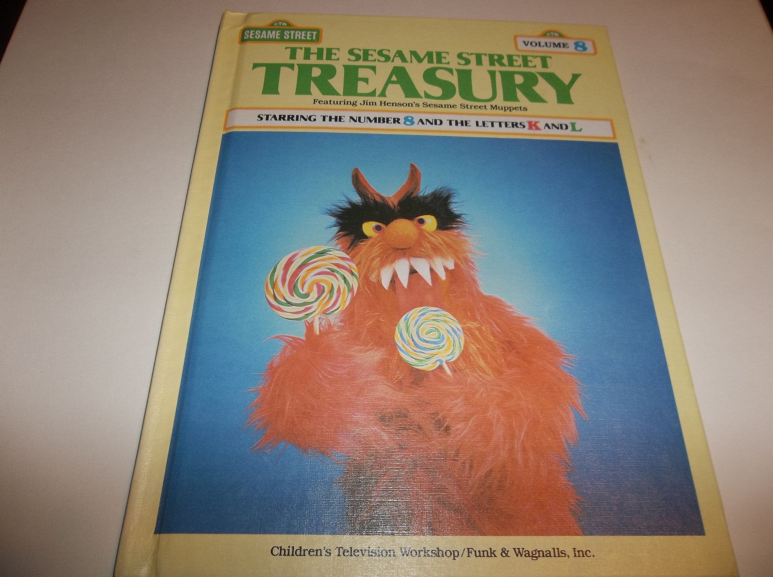 The Sesame Street Treasury, Vol. 8: Starring the Number 8 and the Letters K and L Books