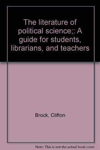 Literature of Political Science Books