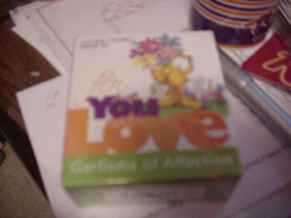 For You, With Love: Garfisms of Affection Cartoons