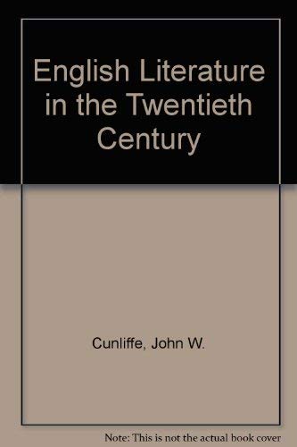 English Literature in the Twentieth Century Books