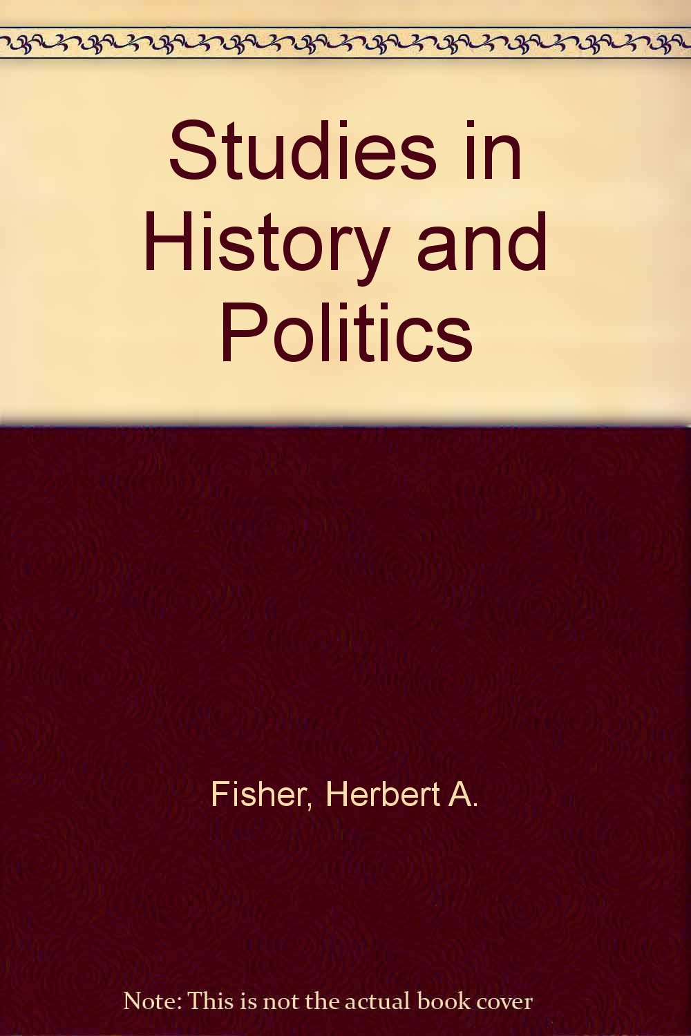 Studies in History and Politics Politics & History