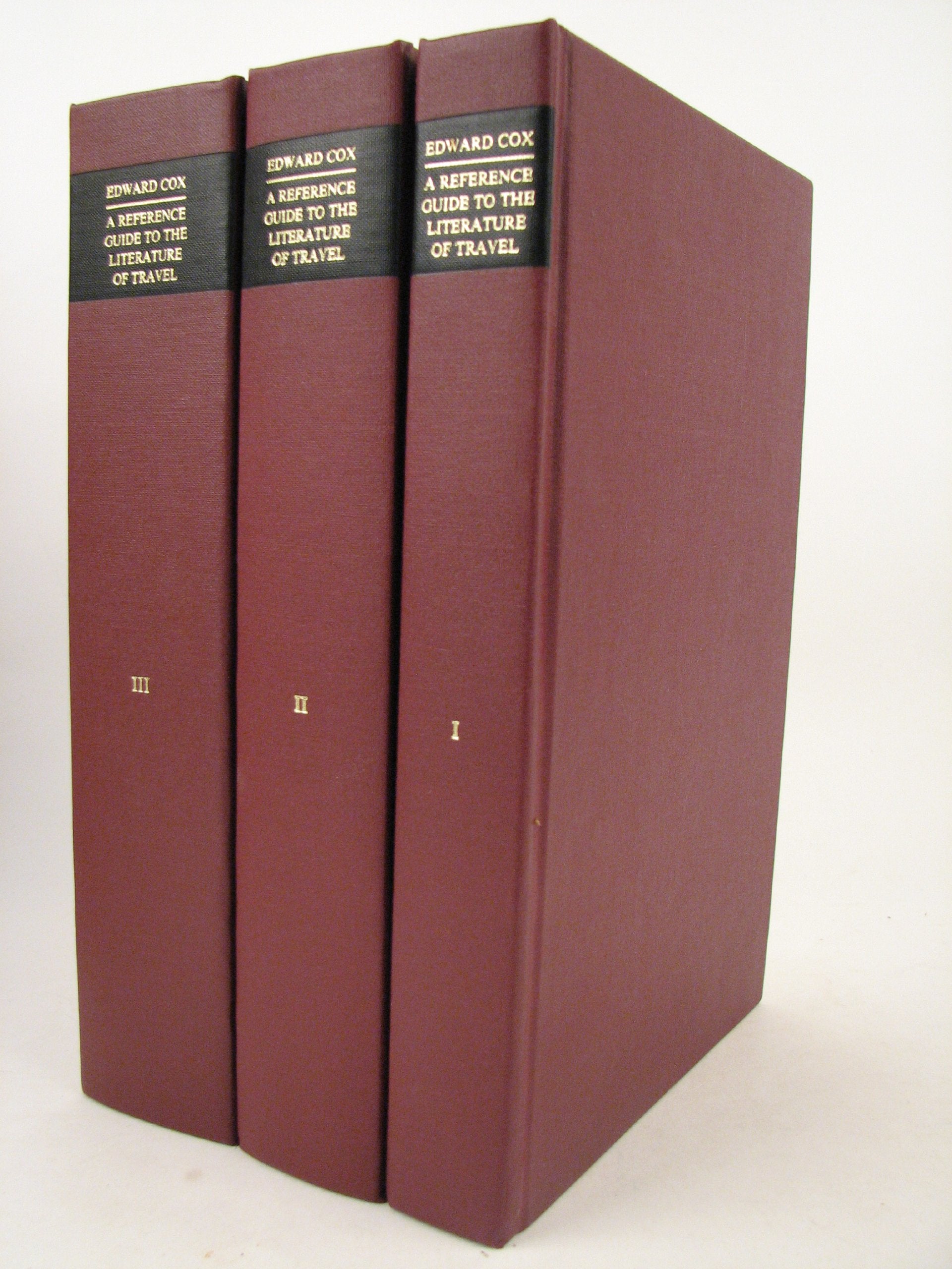 A Reference Guide to the Literature of Travel; Including Voyages, Geographical Descriptions, Adventures, Shipwrecks and Expeditions - Complete in Three Volumes - Books