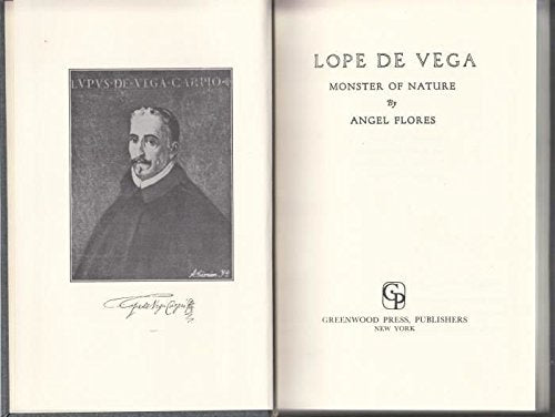 Lope De Vega, Monster of Nature Books