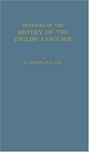 Outlines of the History of the English Language Books