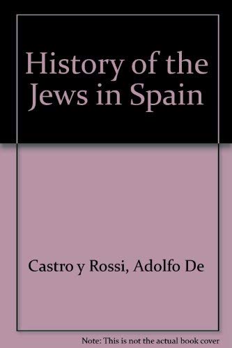 History of the Jews in Spain Books