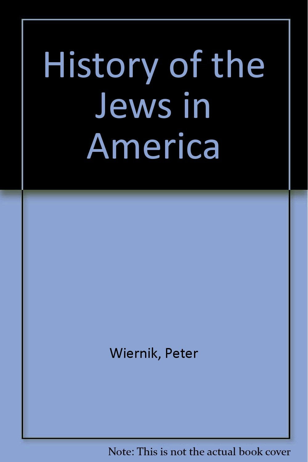 History of the Jews in America Books