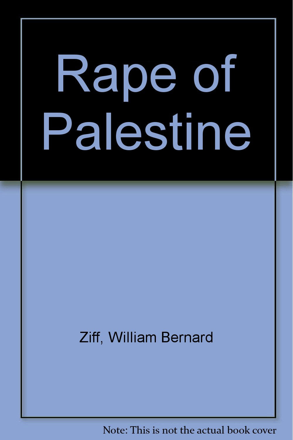 Product Image: Rape of Palestine