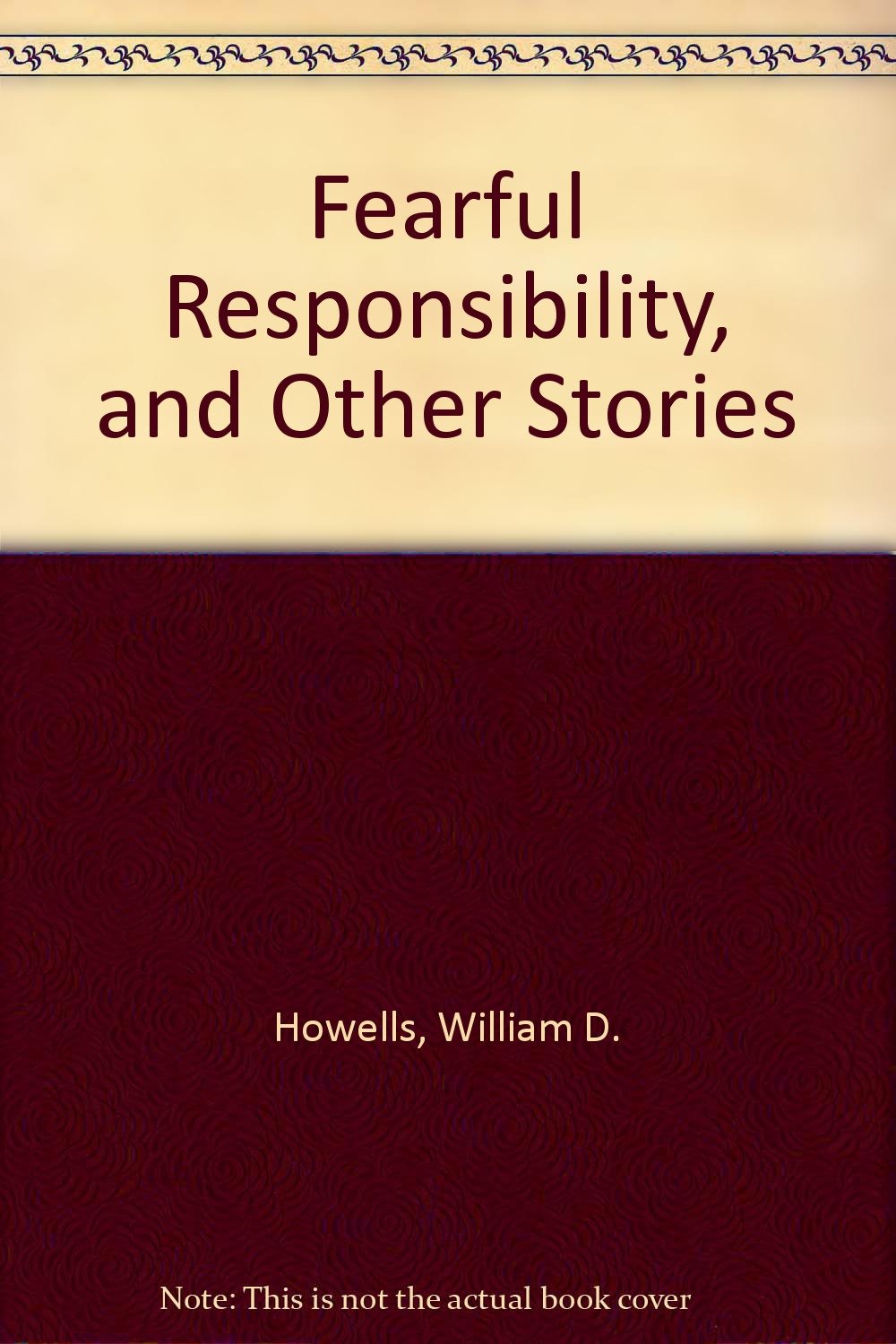 Product Image: Fearful Responsibility, and Other Stories