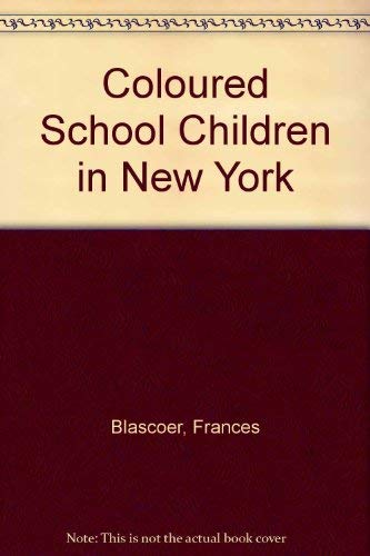 Coloured School Children in New York Education & Training