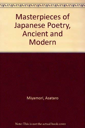 Masterpieces of Japanese Poetry, Ancient and Modern Contemporary literature
