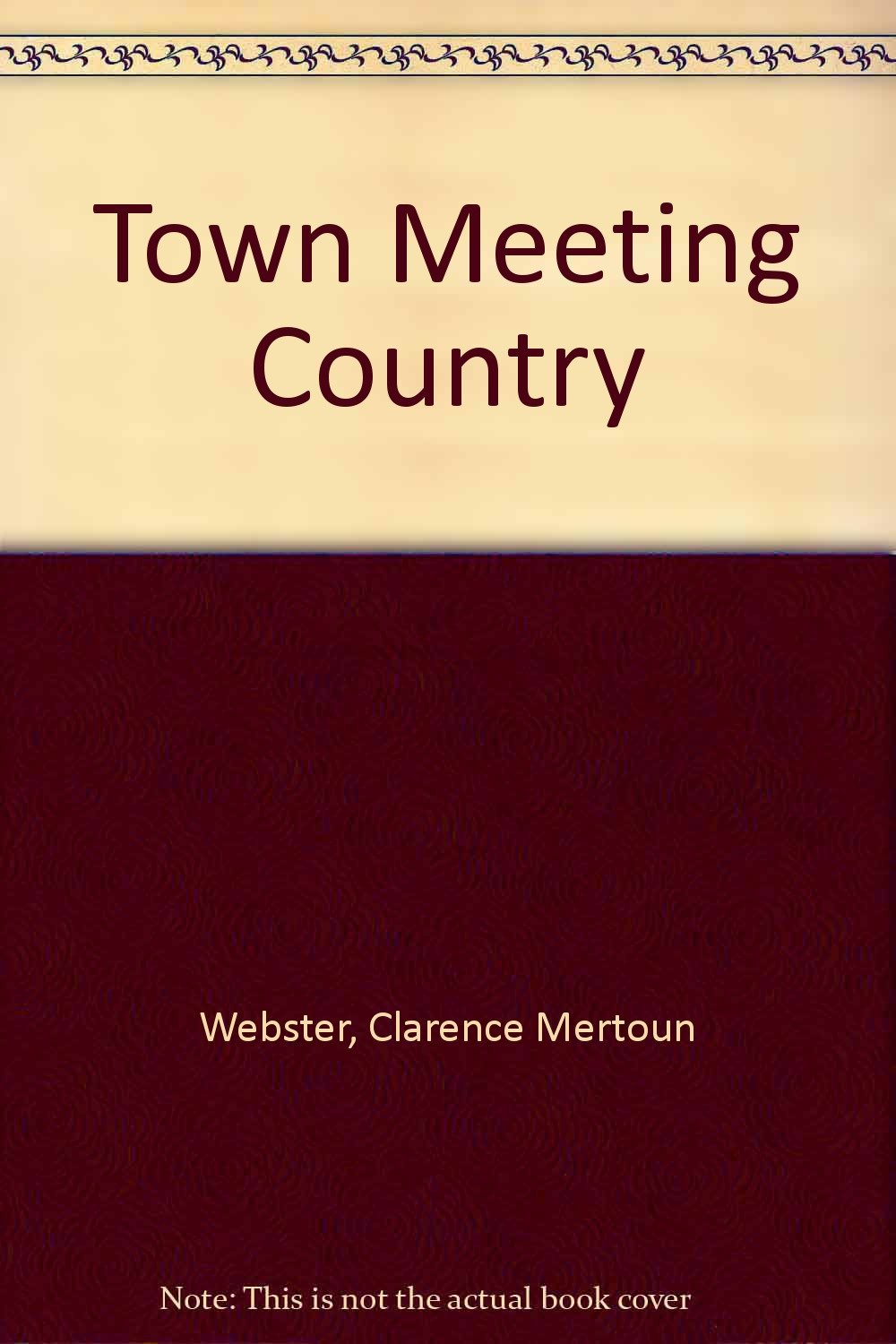 Town Meeting Country Books