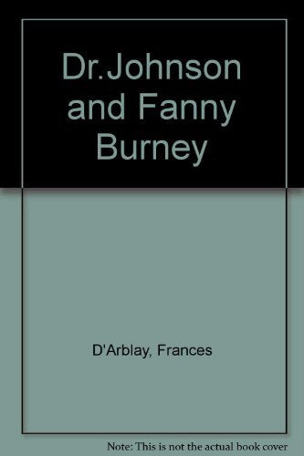 Doctor Johnson and Fanny Burney Contemporary literature