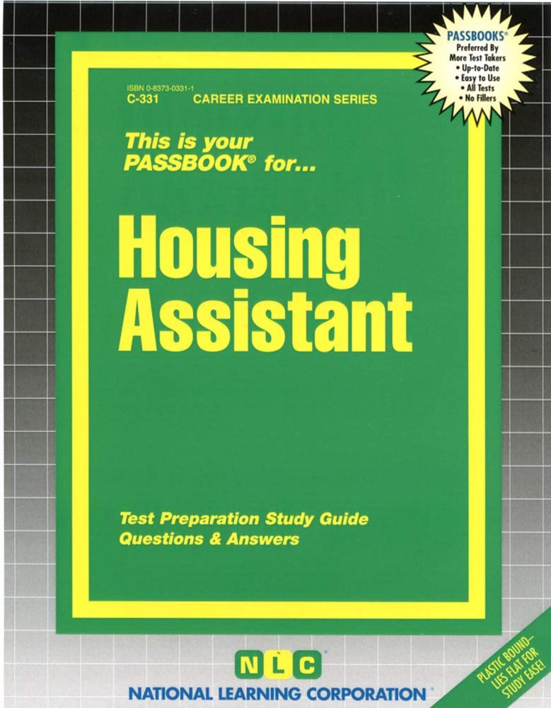 Housing Assistant: Passbooks Study Guide (Career Examination, C331) Study Guides