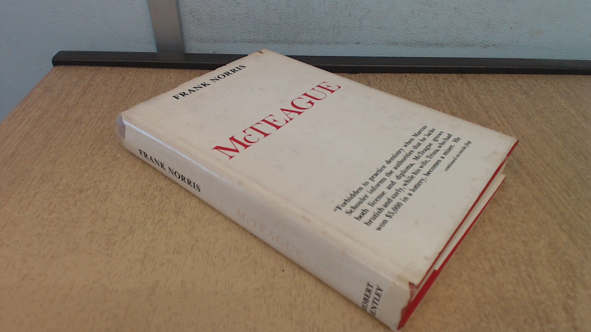 McTeague: A Story of San Francisco Contemporary literature