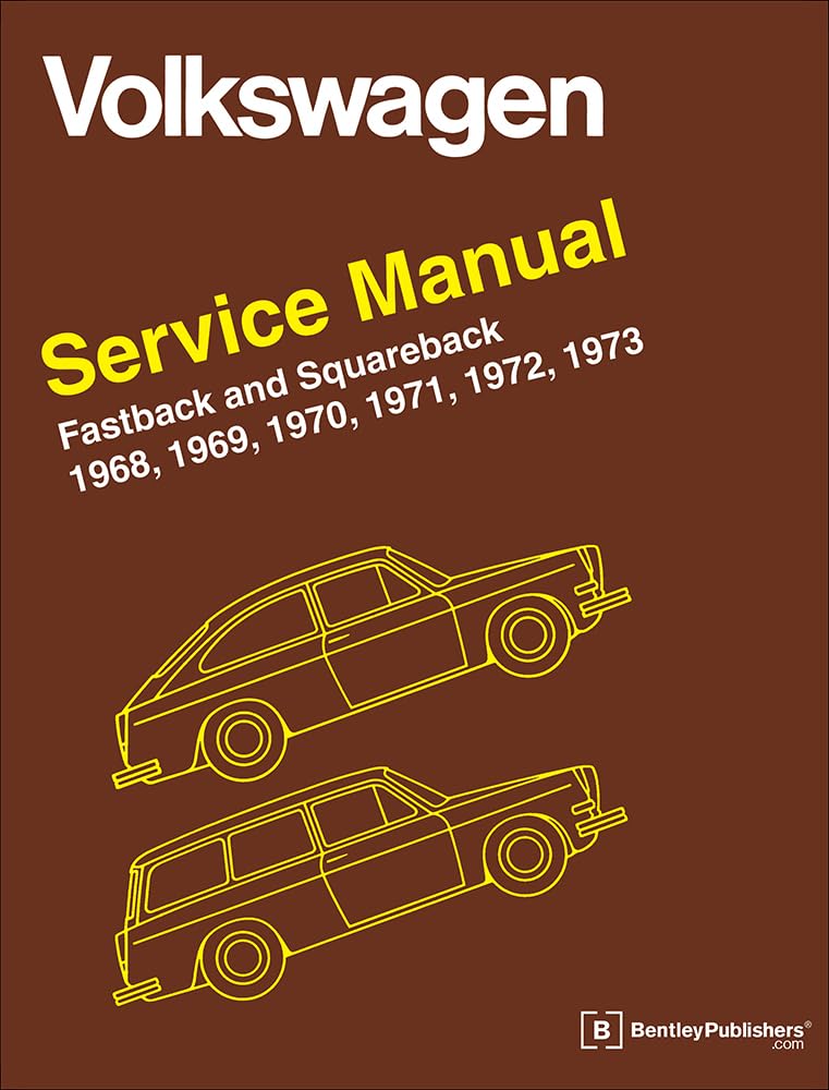 Volkswagen FastBack and Squareback (Type 3) Service Manual: 1968-1973 Leisure, Home & Garden