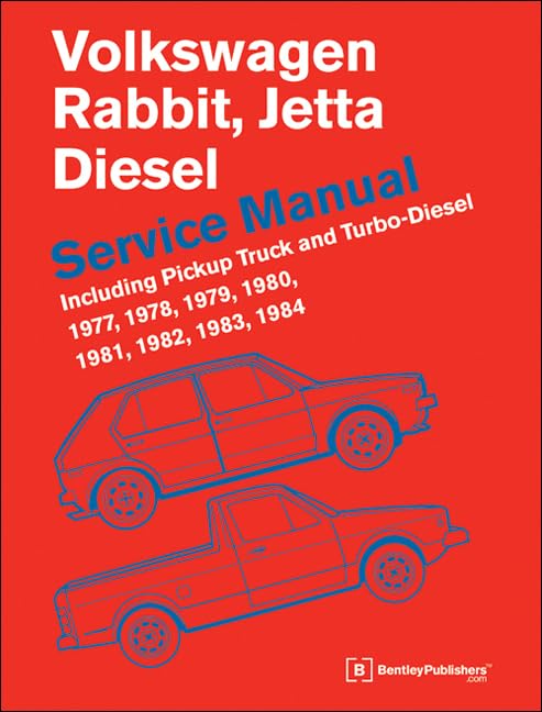 Volkswagen Rabbit, Jetta (A1 Diesel Service Manual 1977, 1978, 1979, 1980, 1981, 1982, 1984, 1984: Including Pickup Truck and Turbo Diesel Leisure, Home & Garden