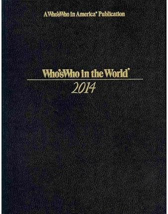 Who's Who in the World 2014 Politics & Society